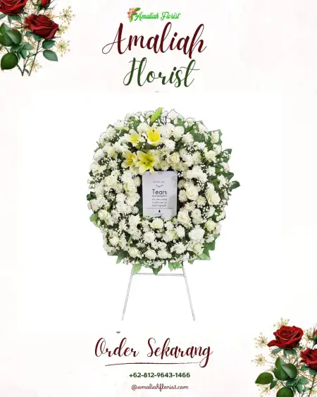 Krans Bunga Duka Pancurwening